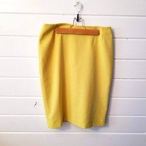 Yellow Pencil Skirt